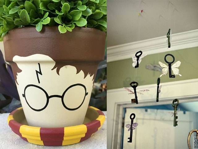 Decoração geek - harry potter