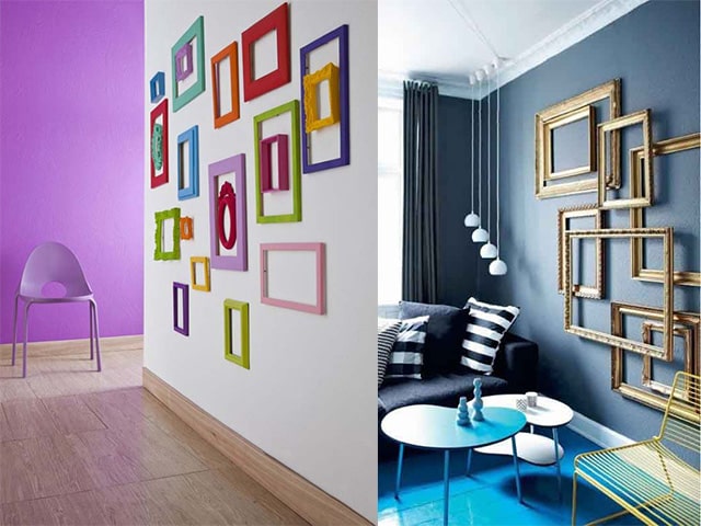 decorar parede com quadros