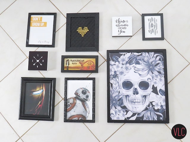 decorar parede com quadros