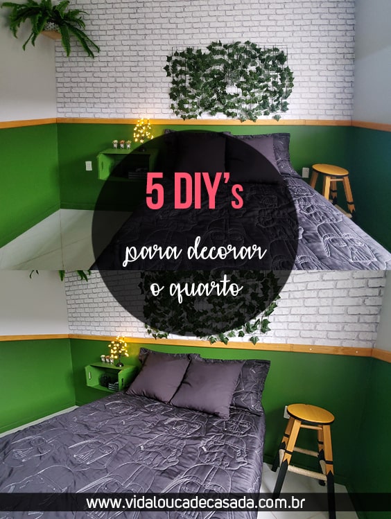 diy decoração para o quarto