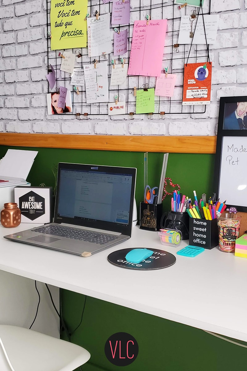 como se organizar no home office